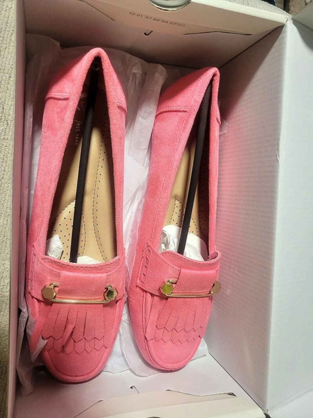 Comfortiva Pink Loafers US 9 NWT